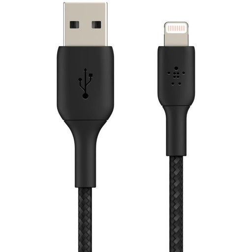 Belkin BoostUp Charge Lightning to USB-A 2m Braided Cable (Black)
