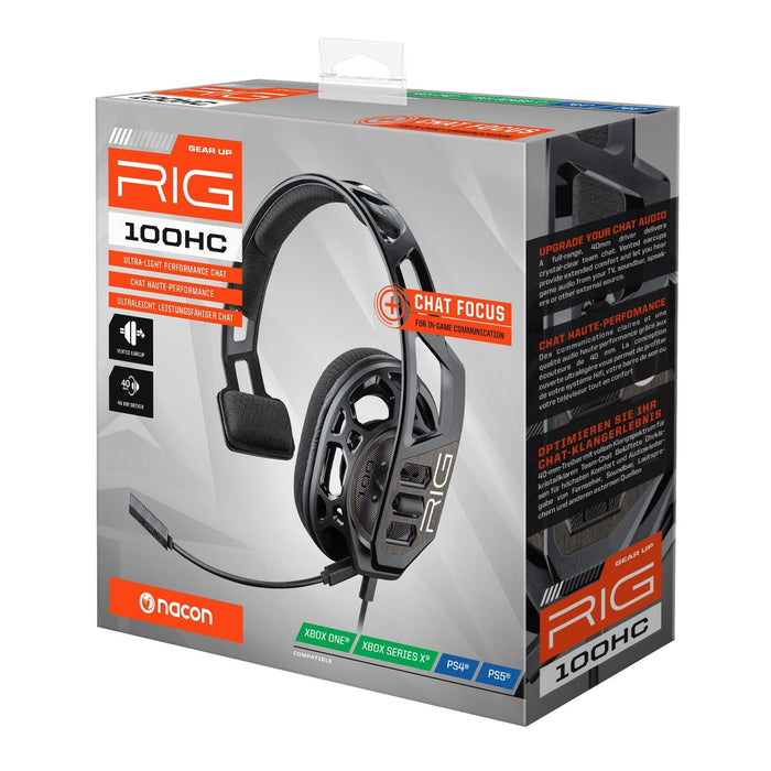 RIG 100 HC Gaming Headset FOR XBOX ONE PS4 AND NINTENDO SWITCH (REFURBISHED)