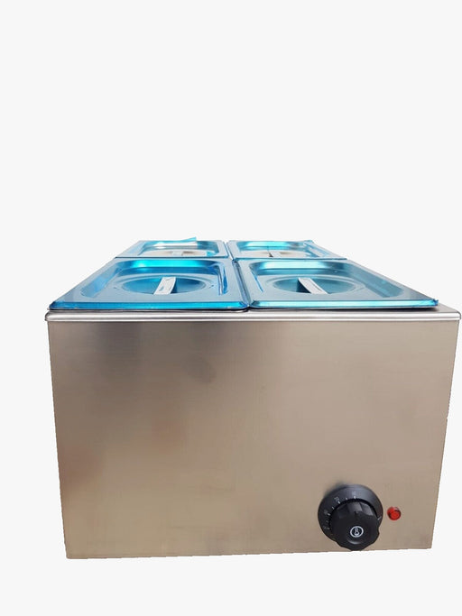 Commercial  Electric Food Warmer Bain Marie Buffet Catering 13L (4 Container)