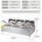 30L Triple Deep Fryer Commercial Bench Top Fast Fryer Stainless Steel AU 2500W Electric