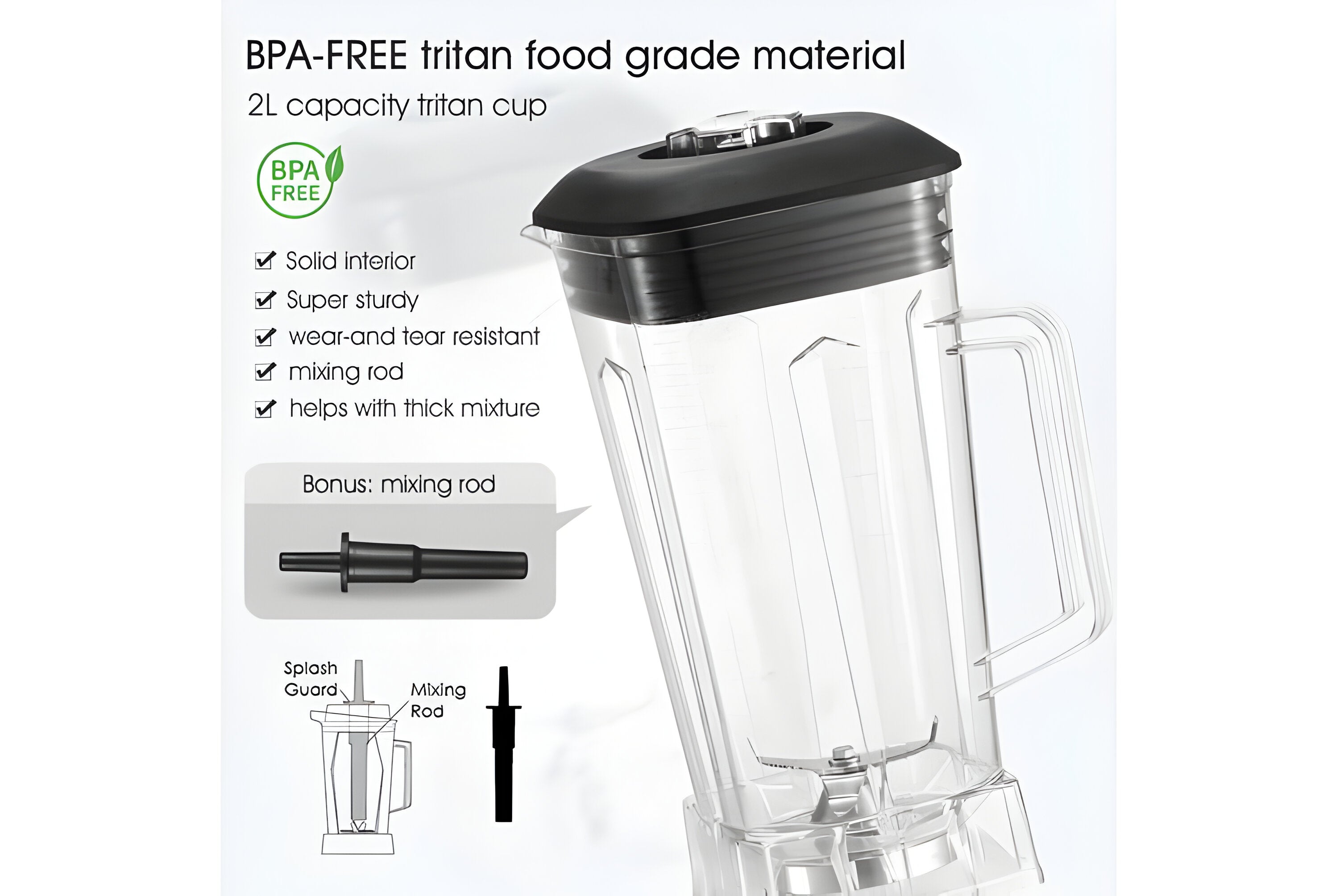 Vintage 2200W 2L Commercial Blender Grinder Juicer Mixer - Stylish Italian Design, Unbreakable Jar, 2 Modes, Adjustable Intensity, Yellow
