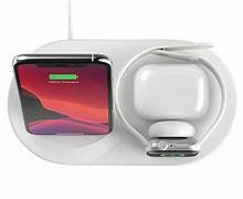 Products Belkin 7.5W Wireless Charging Stand 3-in-1 for Apple Watch + AirPods (White)