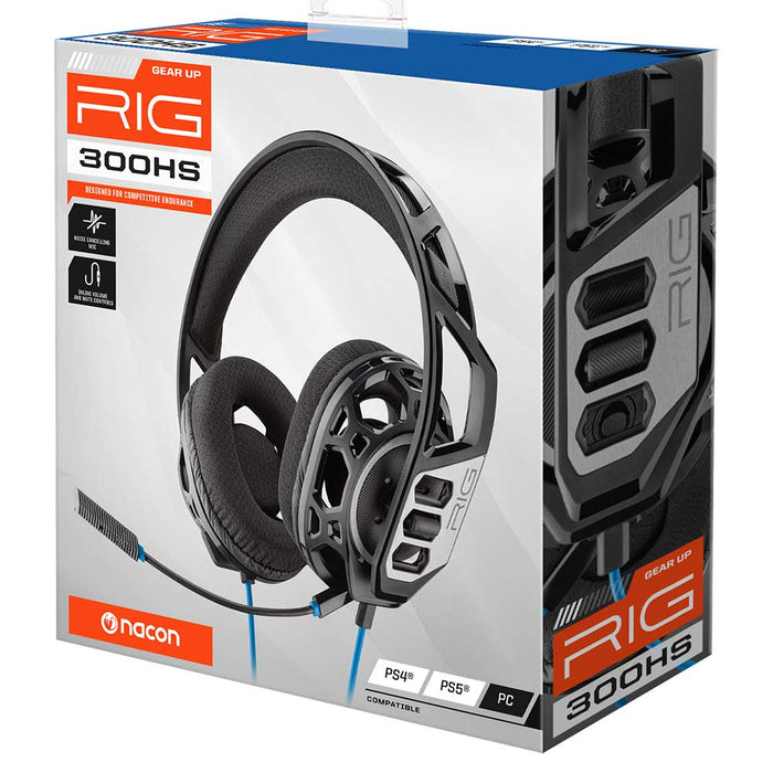 RIG 300HS Gaming Headset Black FOR PS4 - (EX DISPLAY)