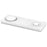 Belkin BoostUp Charge Pro 3-in-1 Wireless Charging Pad with MagSafe (White)