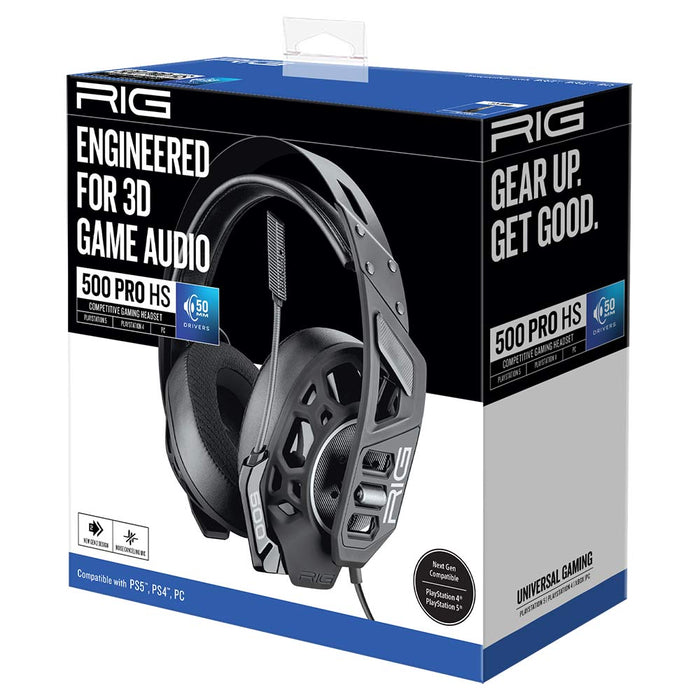 RIG 500 Pro HS Competition Grade 3D Audio Headset Wired FOR XBOX X|S,ONE, PS4, PS5 AND PC
