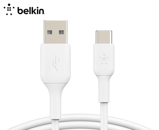 Belkin 2m Boost Charge USB-A to USB-C Cable - (White)