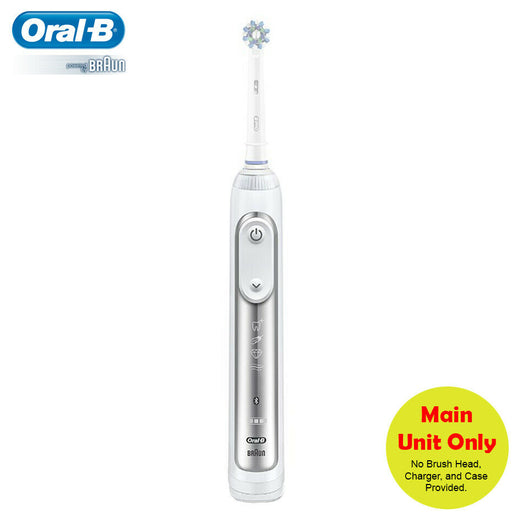 Genuine Braun Oral-B Genius 8000 Electric Toothbrush w Bluetooth White