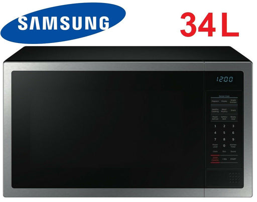 Samsung 34L Microwave Oven Stainless Steel Ceramic Interior  ME6124ST-1