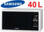 Samsung 40L 1000W White Microwave Oven Ceramic Enamel Interior - ME6144W