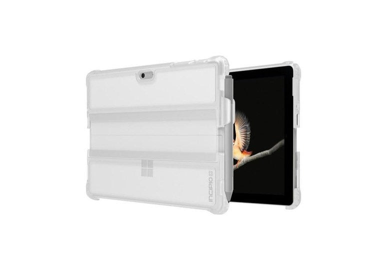 Incipio Surface Go Translucent Impact Absorbing Case – Rigid Hard Shell, Scratch-Resistant, Clear