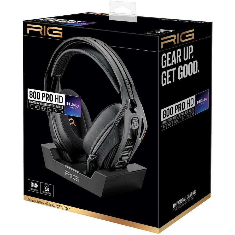 RIG 800 PRO HD Black V2 Gaming Headset Xbox One X S PS4 PS5 Nintendo S ...