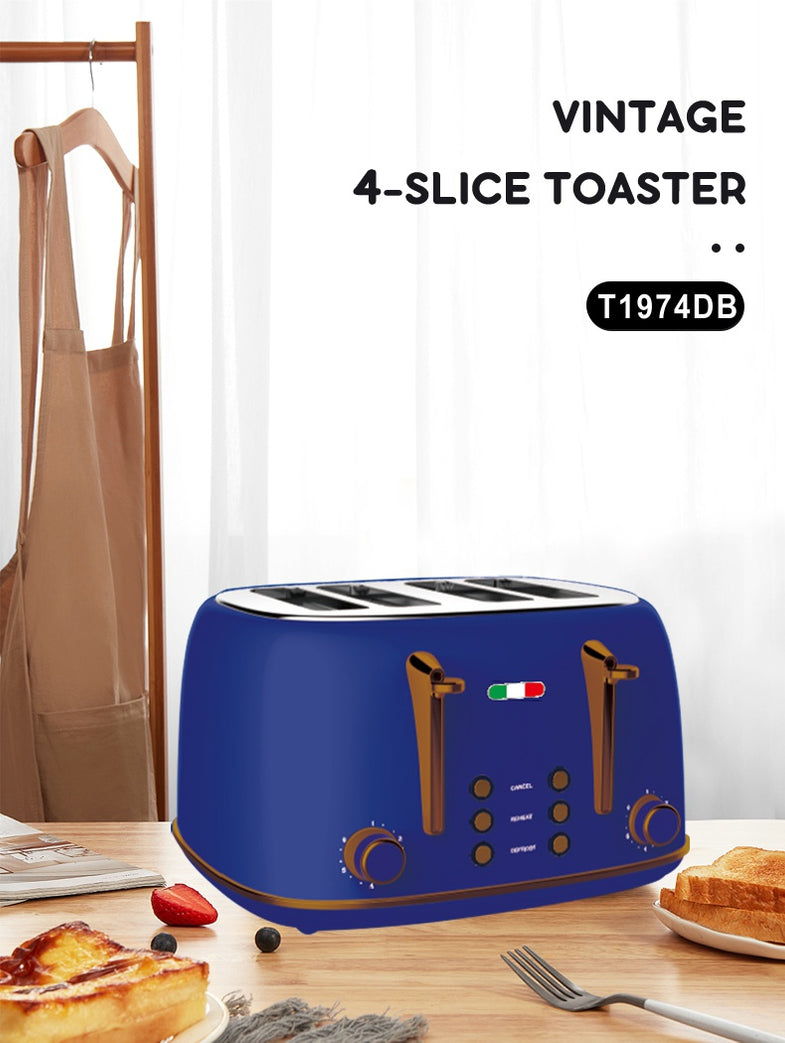 Vintage Electric Kettle and Toaster SET Combo Deal Stainless Steel Cop — REPOGUYS