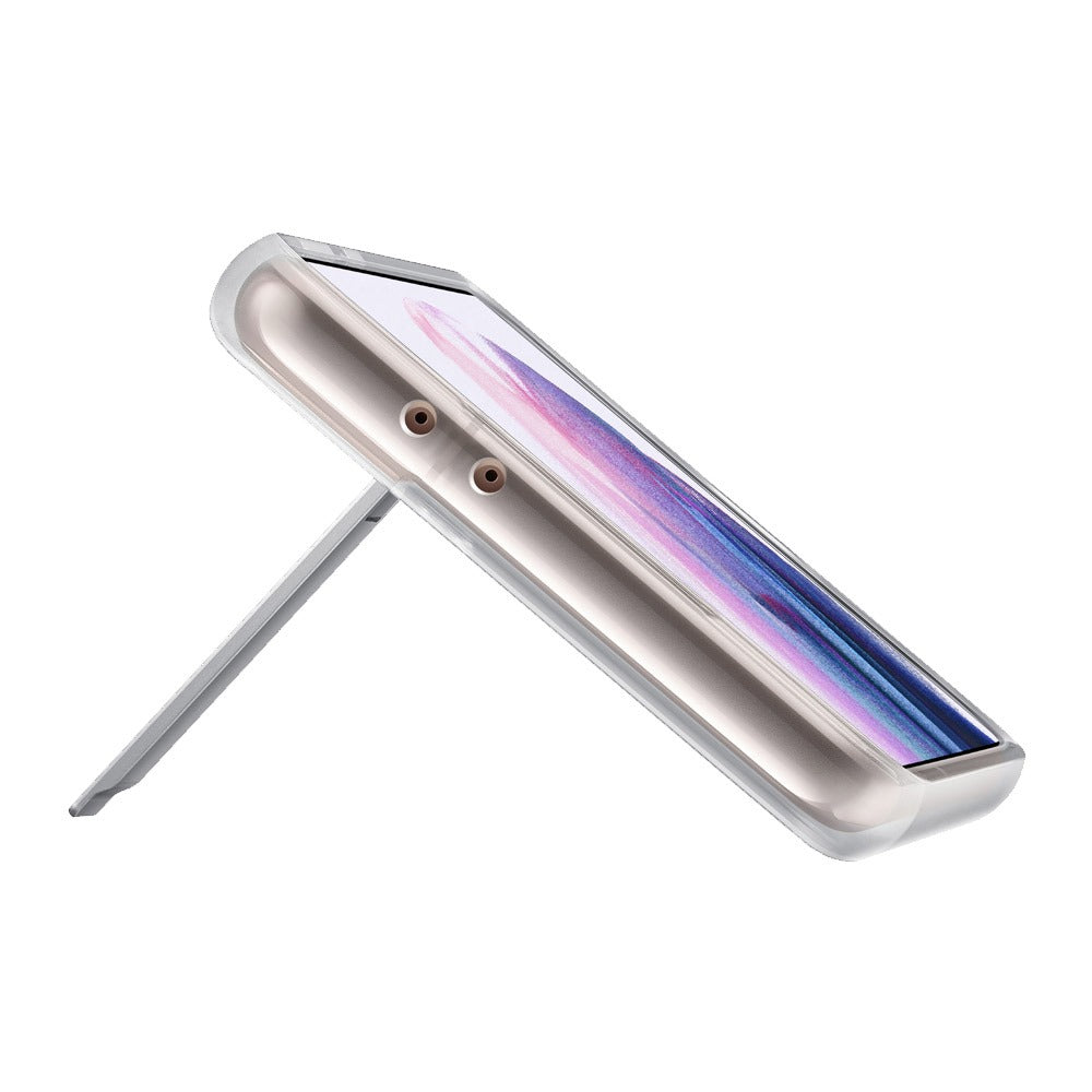 Original Samsung Clear Standing Cover for Galaxy S21+ / S21+ 5G – Clear Transparent Kickstand Case