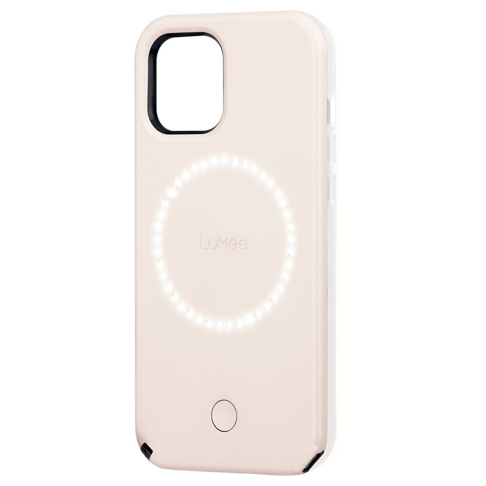 Original Genuine LuMee Halo Case for iPhone 12/12 Pro – Millennial Pink