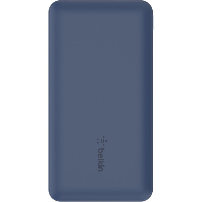 Belkin BoostUp Charge 10K 3 Port Power Bank with Cable (Blue) — REPOGUYS