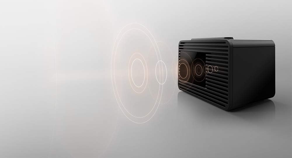 Panasonic Portable Dual Alarm Clock Radio (RC-800GN-K) – Black – AM/FM Presets, Dual Alarm – Ex-Display