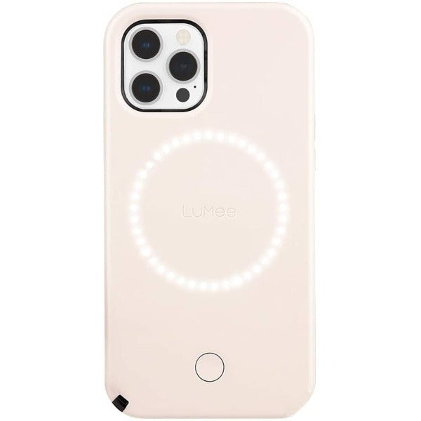Original Genuine LuMee Halo Case for iPhone 12/12 Pro – Millennial Pink