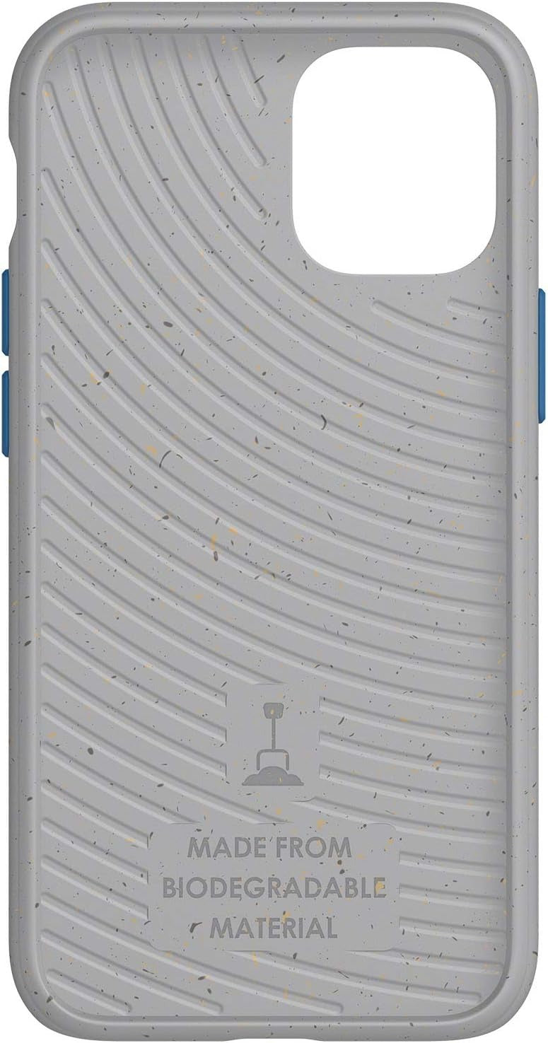 Original Genuine Tech21 EcoSlim Case for iPhone 12 Mini – Grey – 3m/10ft Impact Protection, Biodegradable, Non-Slip Grip