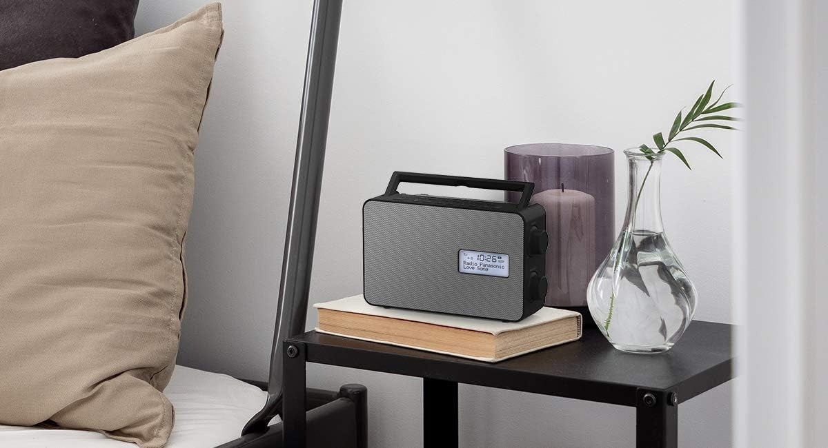 Panasonic RF-D30BTGN-K Portable FM/DAB+ Digital Radio – Bluetooth, USB Charging – Ex-Display