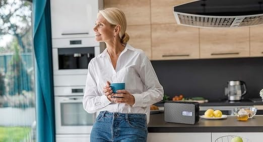 Panasonic RF-D30BTGN-K Portable FM/DAB+ Digital Radio – Bluetooth, USB Charging – Ex-Display