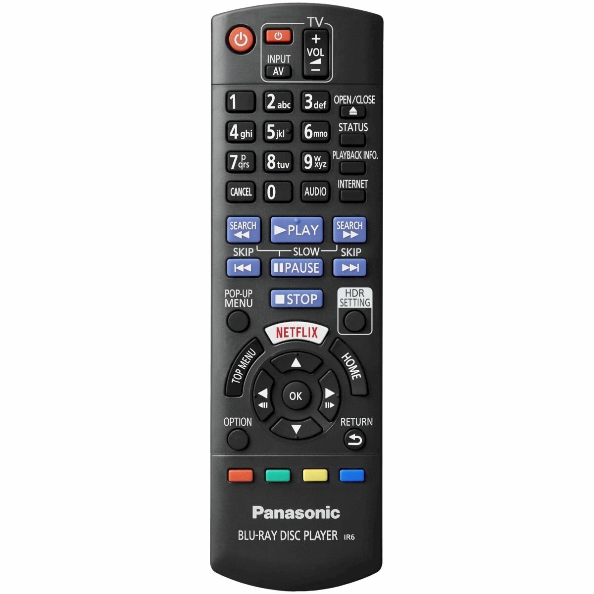 Panasonic DP‑UB820GN 4K Ultra HD Blu‑ray Player – Black – HDR10+Dolby Vision – Ex‑Display