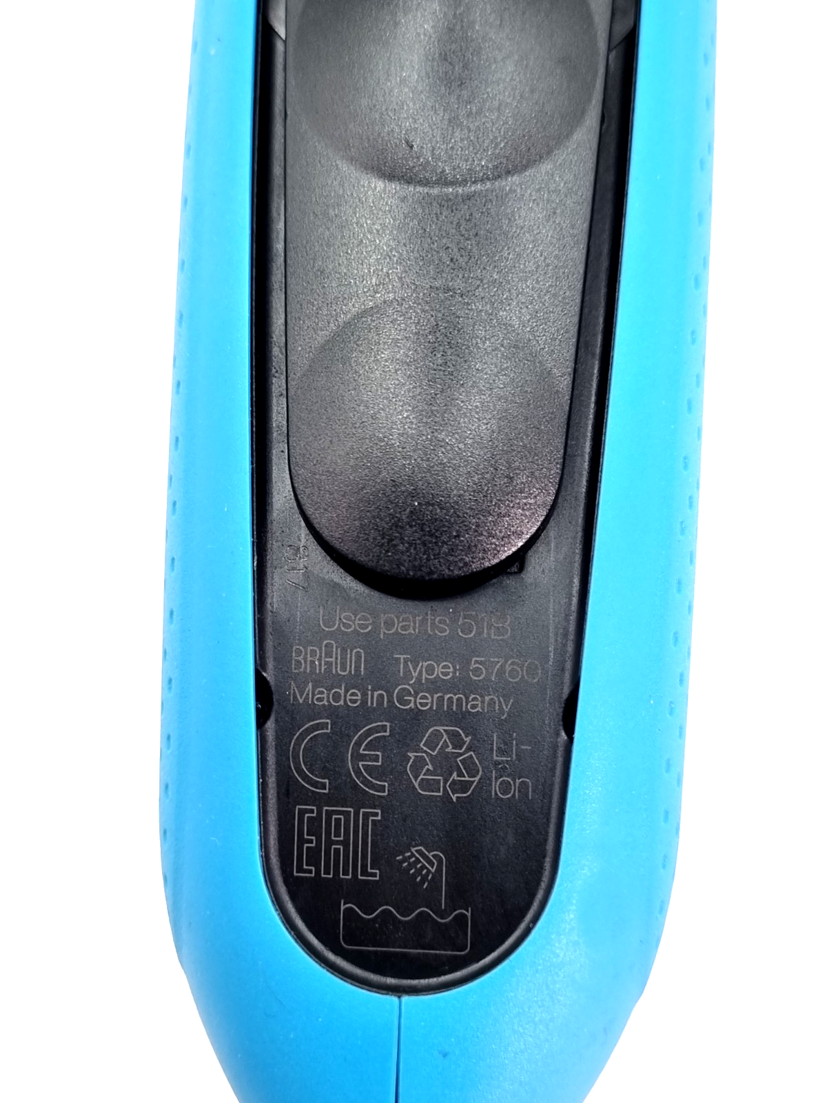 Braun 5760 WaterFlex Electric Shaver With Trimmer – Body Only, Wet & Dry – Refurbished