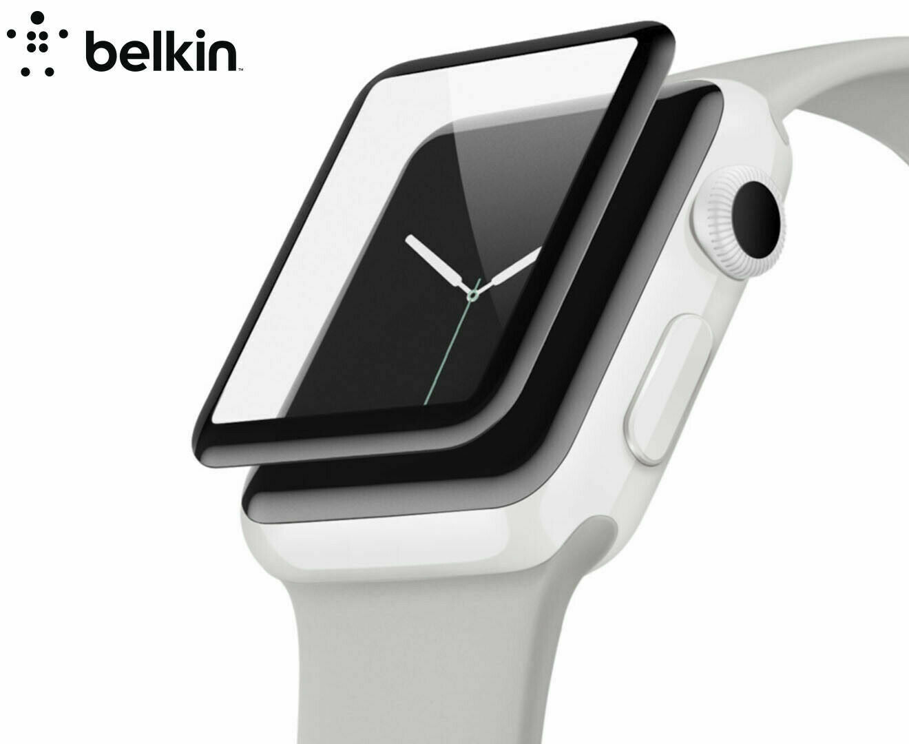 Belkin Screenforce UltraCurve Screen Protection 38mm for Apple Watch Series 2 3