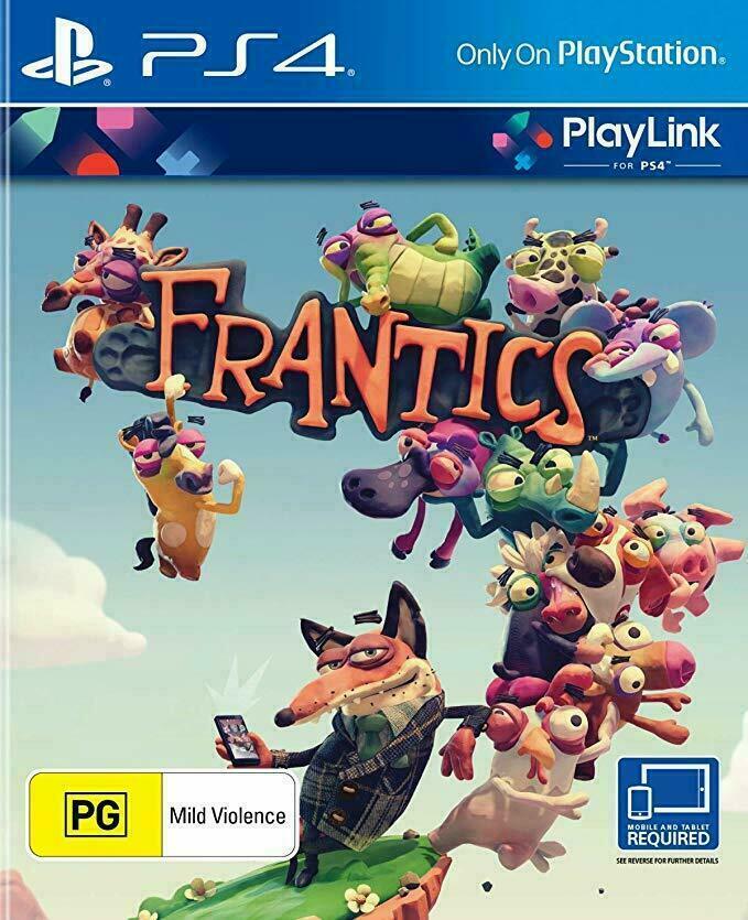 PS4 Frantics PS4 PlayStation 4 Game - Like New Not Sealed