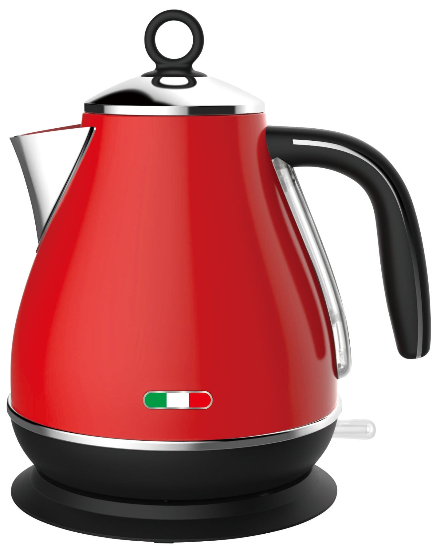Vintage Electric Kettle and 2 Slice Toaster SET Combo Deal Stainless Steel Red