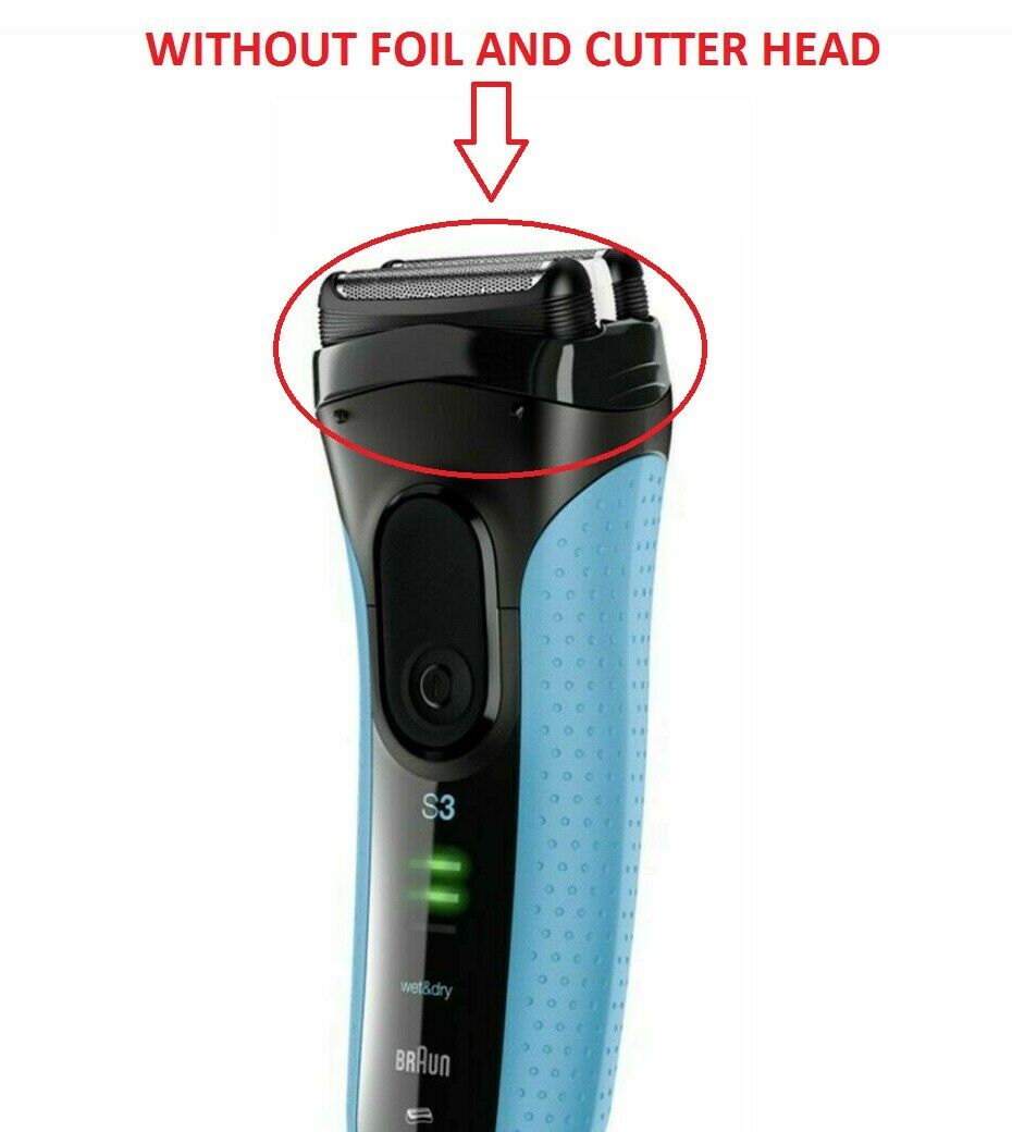 Braun Series 3 Pro Skin 3040s Wet / Dry Electric Shaver Blue Blue 3040 S : Body
