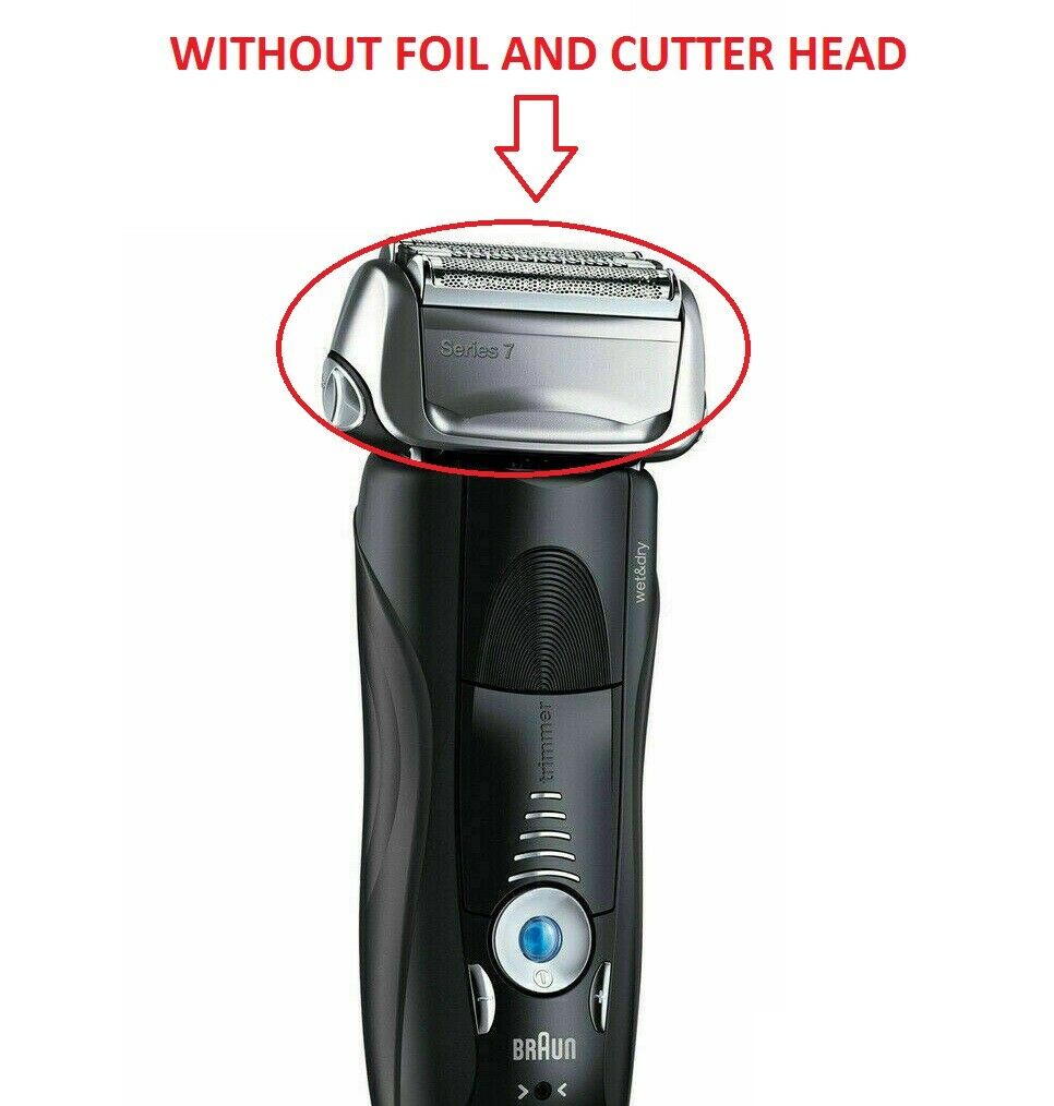 Braun Series 7 Shaver Grey / Black 7840S Wet & Dry : Main Unit