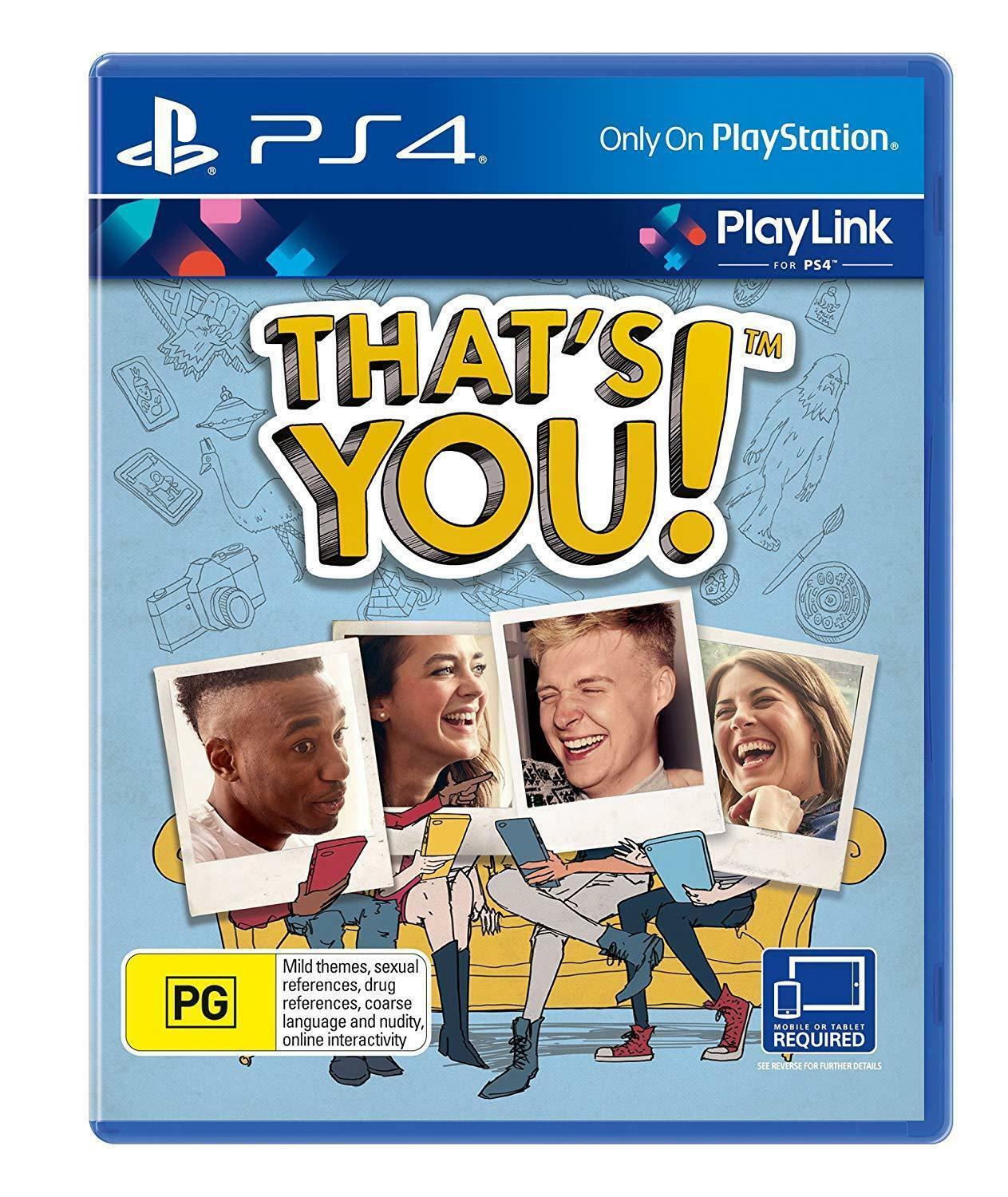 That's You Playstation 4 PS4 Thats You Party Playlink