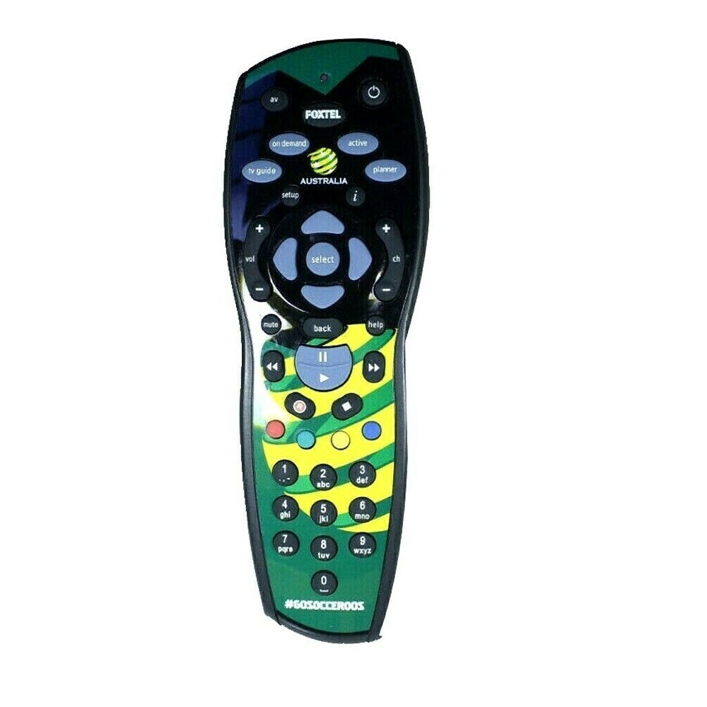 Genuine Foxtel iQ1 iQ2 iQ3 Remote #GOSOCCEROOS Edition Foxtel Remote Control